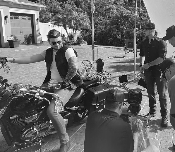 A behind the scenes look at video prodcution done by Ferric and Flame Creative with a production crew and hired talent.