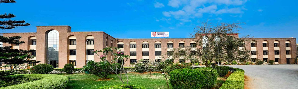 Ramaiah University – Faculty of Hospitality Management