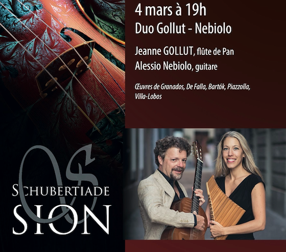 Duo - flûte de pan et guitare 