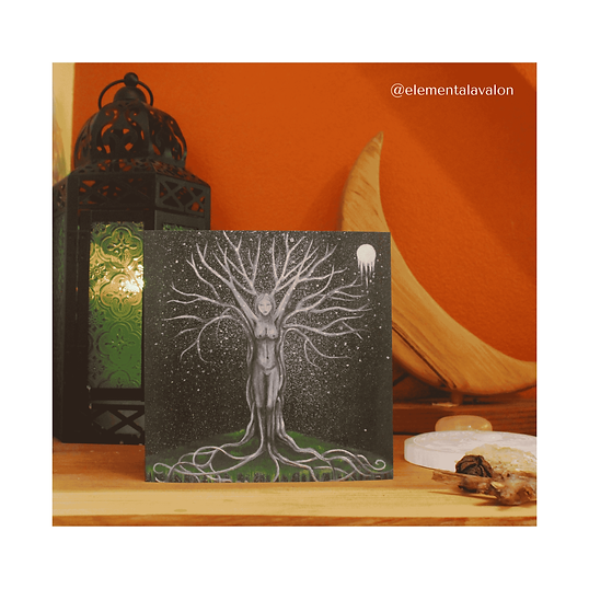 Sacred Tree | Artist Edition Greeting Card | Elemental Avalon