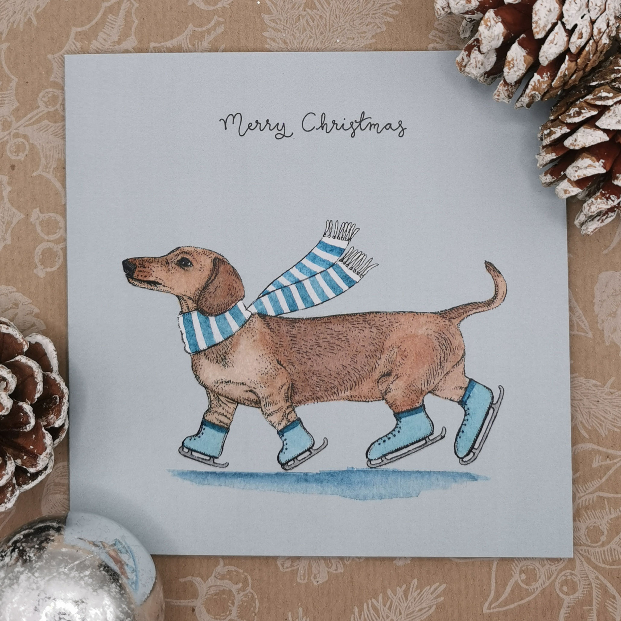 Festive Dachshund/Sausage Dog