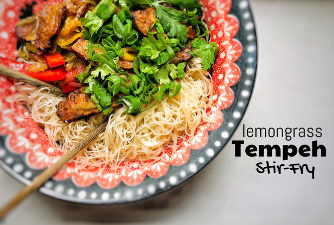 Tempeh s citrónovou trávou