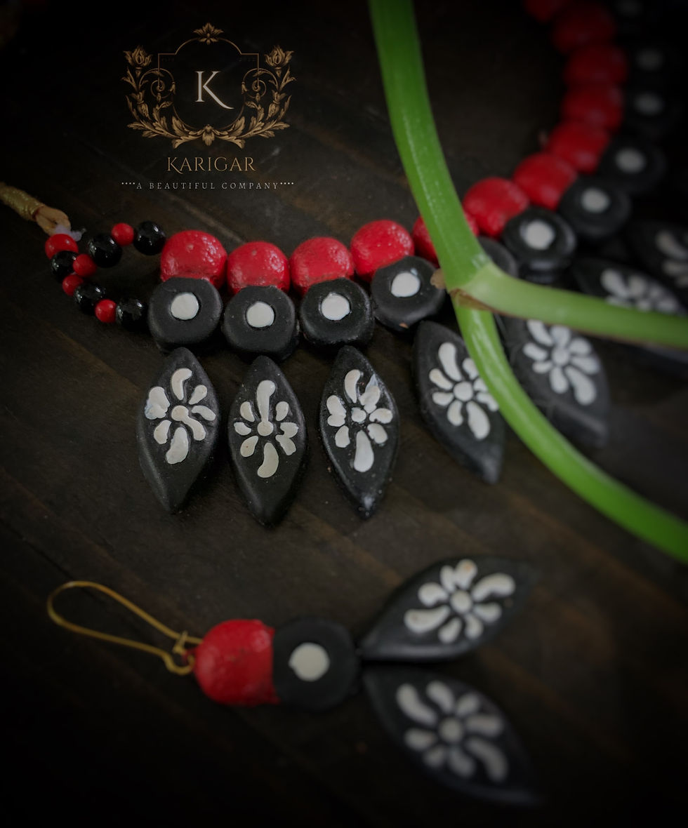 Flower Necklace Set