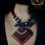 Thumbnail: Black mandala jewelry set.