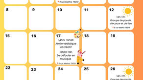 ☀️ Service d'accueil et d'accompagnement : le programme de juin 2026 !