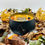 Miniaturbild: Mabon - Bio-Bienenwachskerze Jahreskreis Kerze