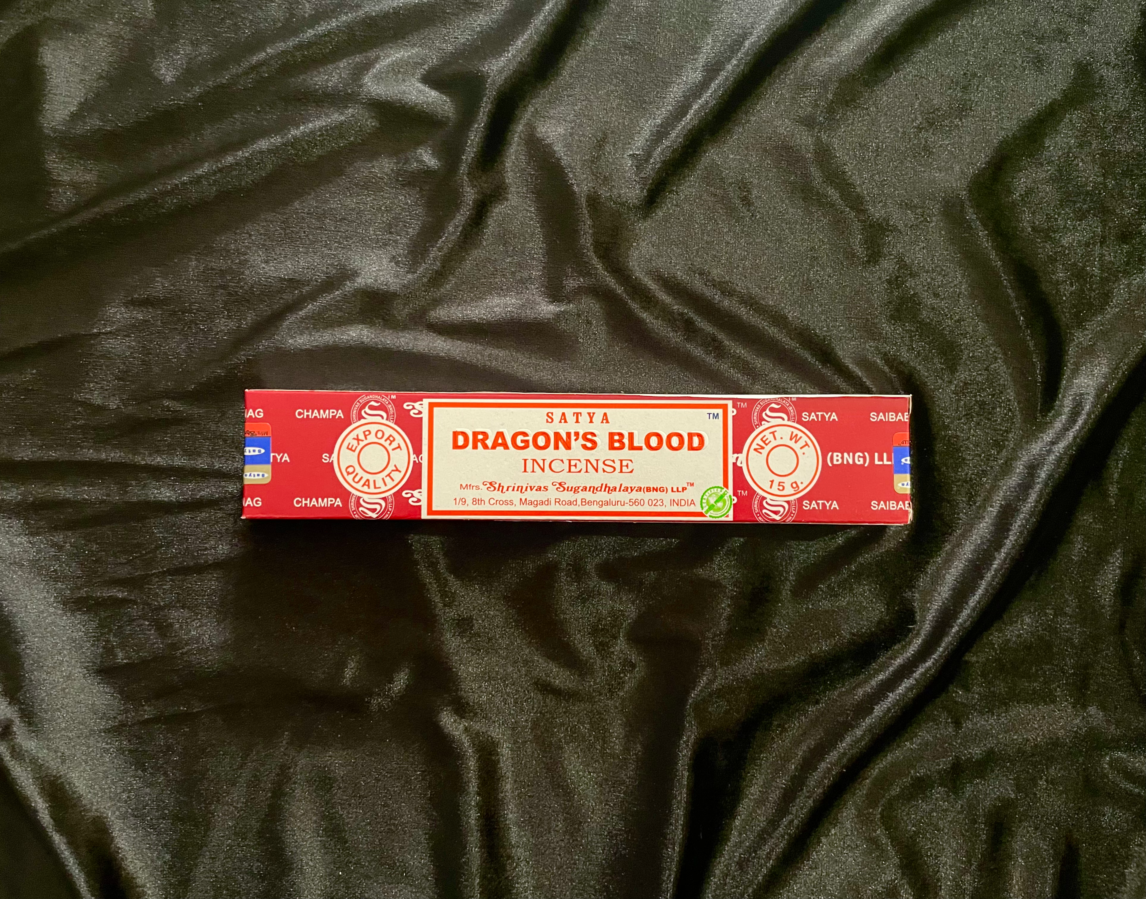 Encens Satya : Sang de Dragon