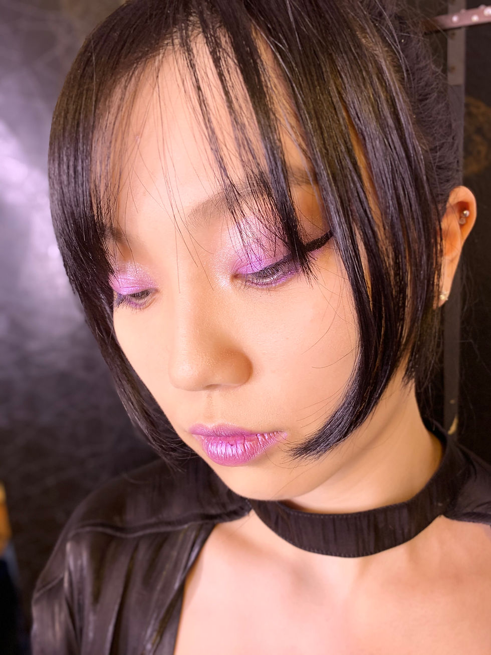 Thumbnail: 009 PURPLE HAZE eyeMajic Instant Eye Shadow 5 pairs.