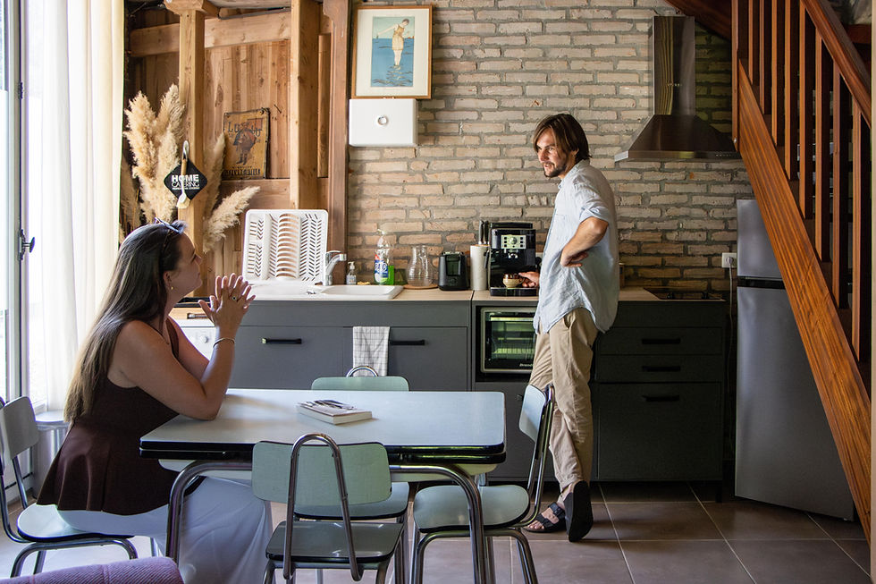 Le salon du gîte