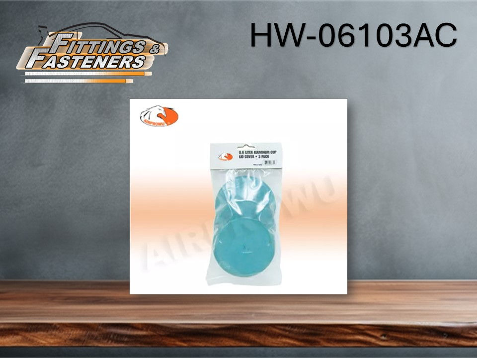HW-06103AC (Plastic lid cover for 0.6L,1.0L Alum. Cup 3pc.)