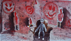 Concept Sketch For Haunted House Room 1