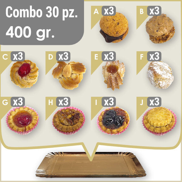 Pasticceria assortita 30 pz. - Barbieri