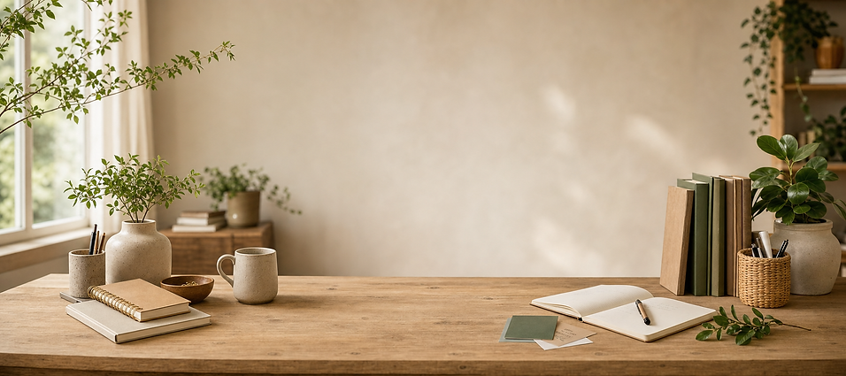 A_very_wide_panoramic_website_banner_image_of_a_warm_and_naturally_lit_workshop_space_focu