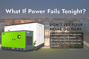 Kirloskar Generator For Reliable Power Solutions And As Silent Home Generator