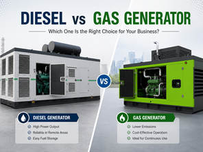 Kirloskar Diesel generator vs Gas Generator