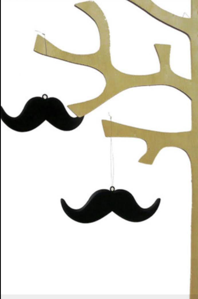 थंबनेल: Multipurpose Wooden Pear Tree - 110 cm Tall (White Hand-Painted MDF)