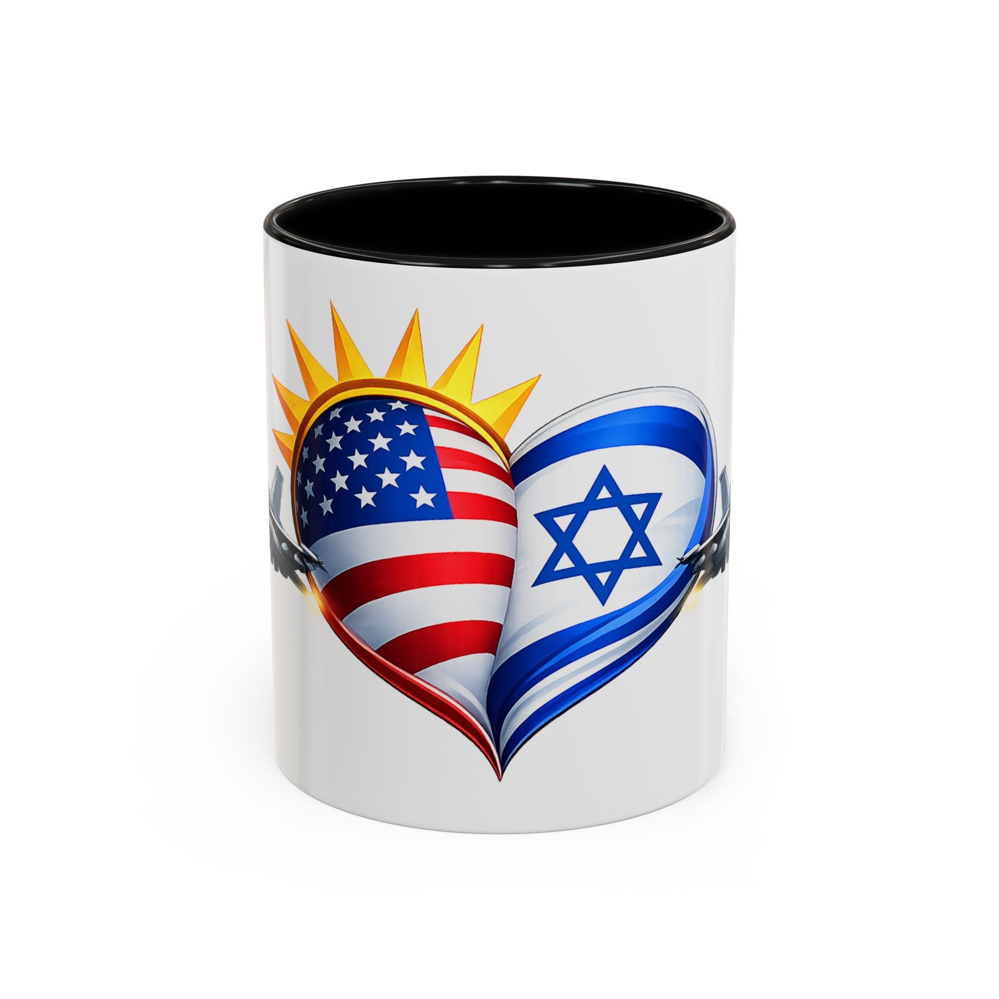 USA and Israel friendship Coffee Mug (11, 15oz)