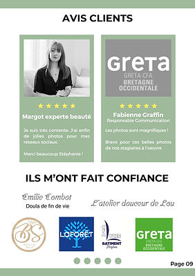 Avis clients photographe pour les professionnels