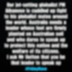 Letter to Peter Dutton