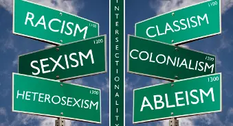 Intersectionality sign