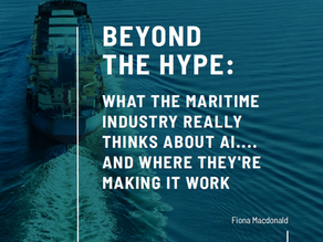 82% optimistic about maritime AI, 66% concerned - Marcura / Thetius study