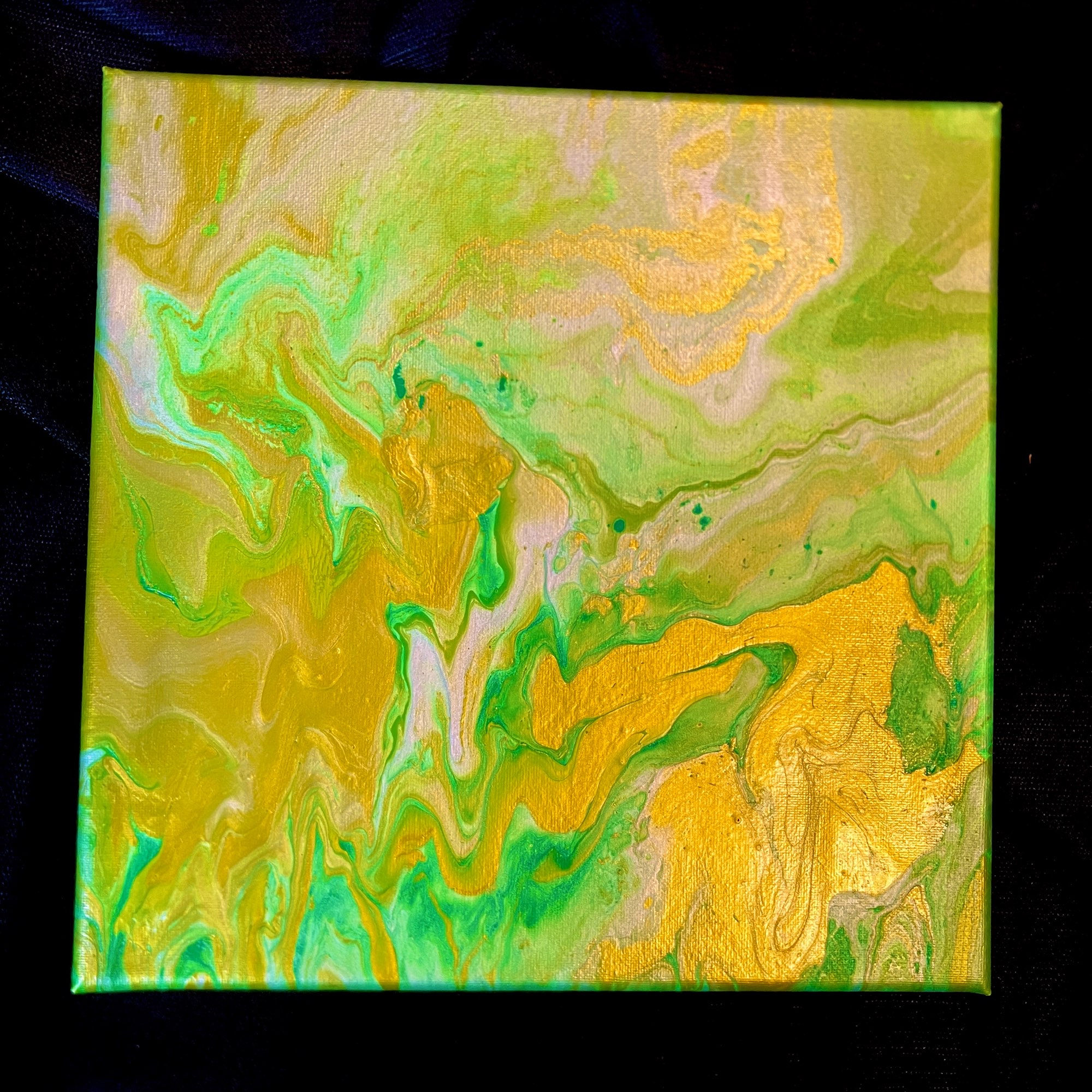 Planet Jav Art: Abundance Lake (Black Light)