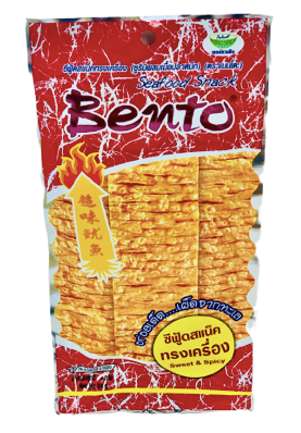 Bento Squid Seafood snack sweet & spicy 24gm