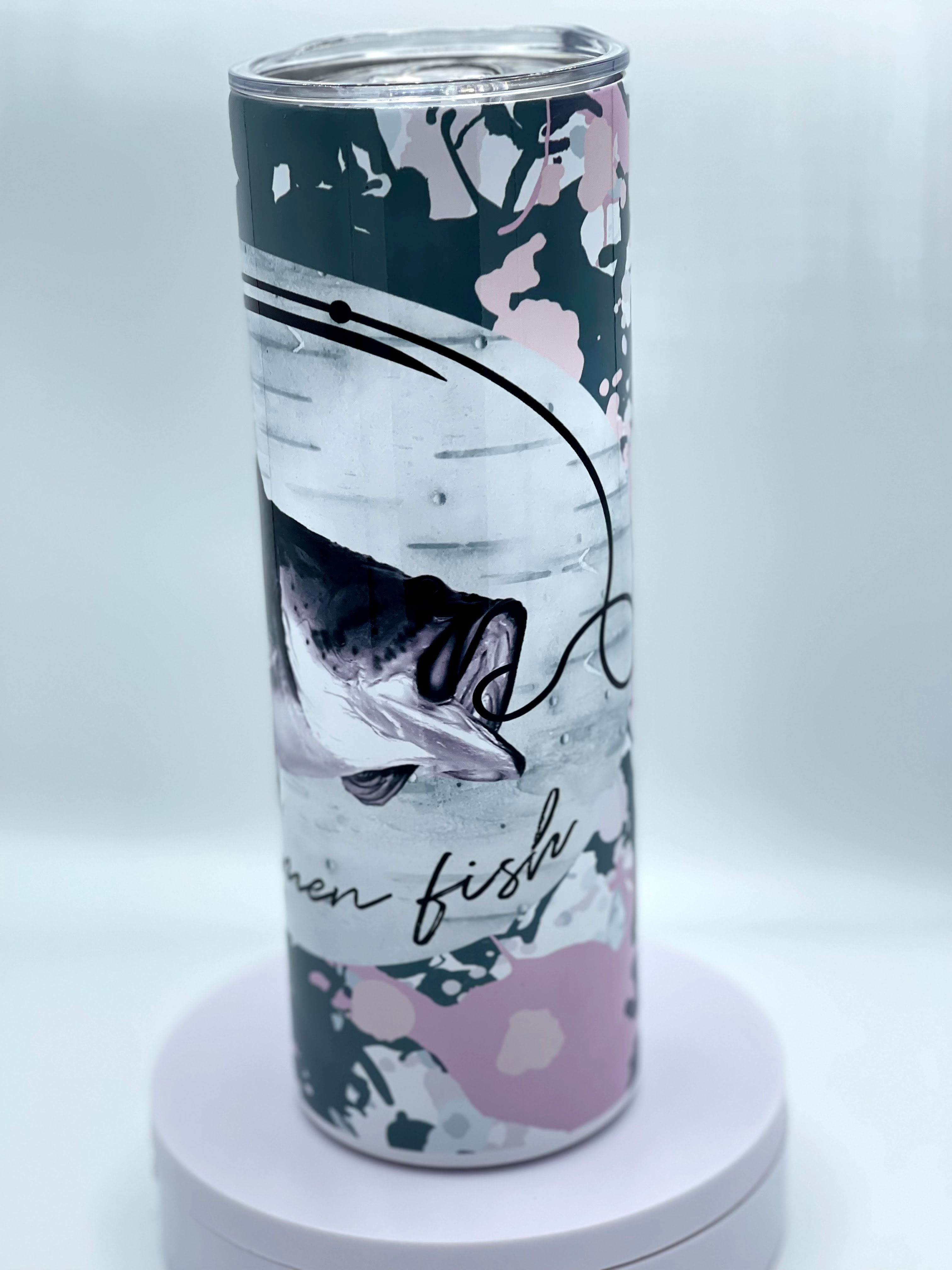 REEL WOMAN FISH - PINK CAMO