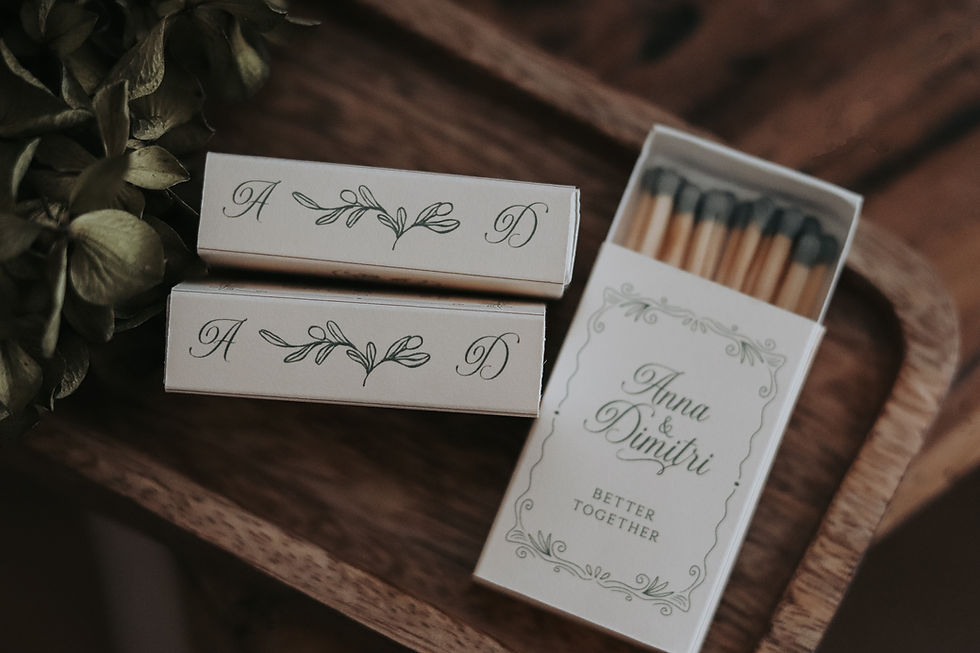 Miniature : Lot de 30 boîtes d’allumettes illustrées – Cadeaux invités mariage – Dé