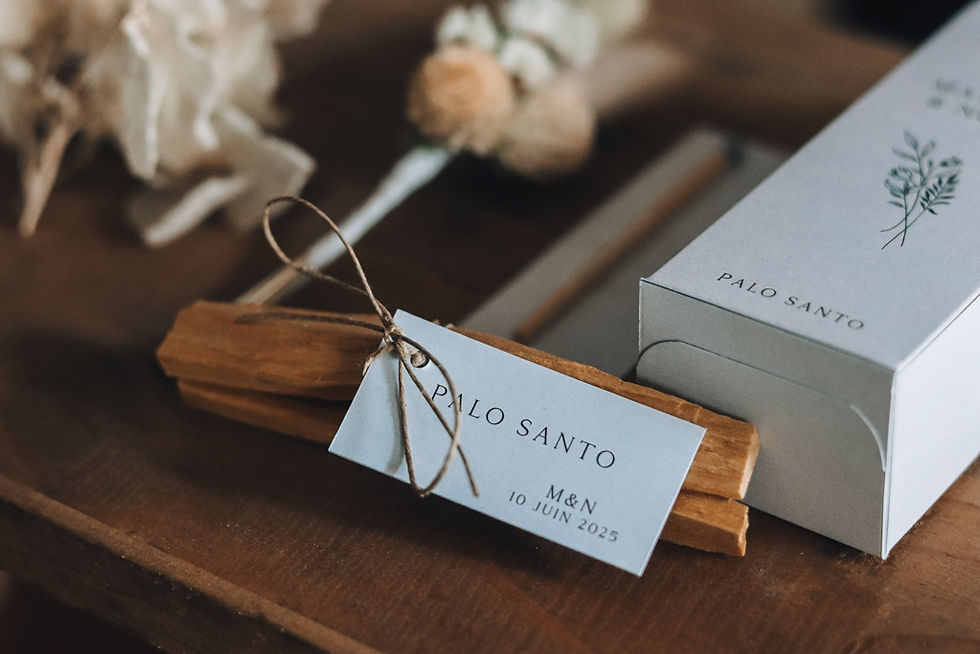 Miniature : Ensemble Cadeau Invité Palo Santo