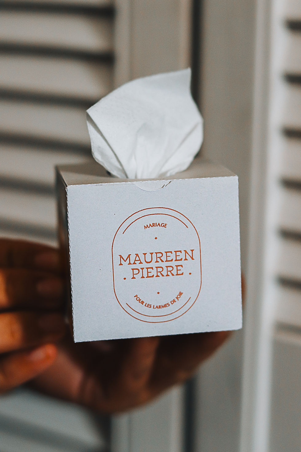 Thumbnail: Mini Boîte "Larmes de Joie" Personnalisée