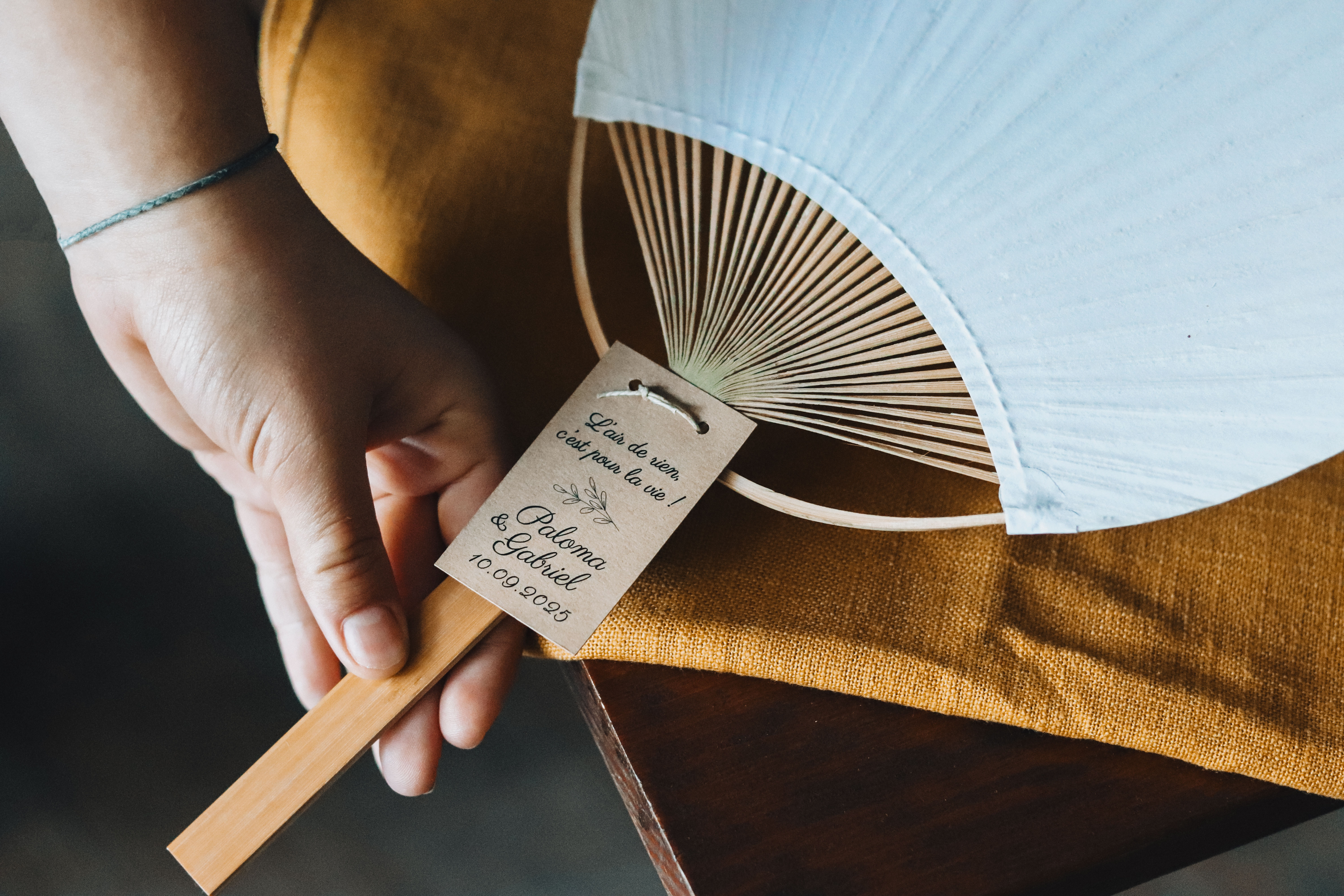 Cadeaux invités - Eventails