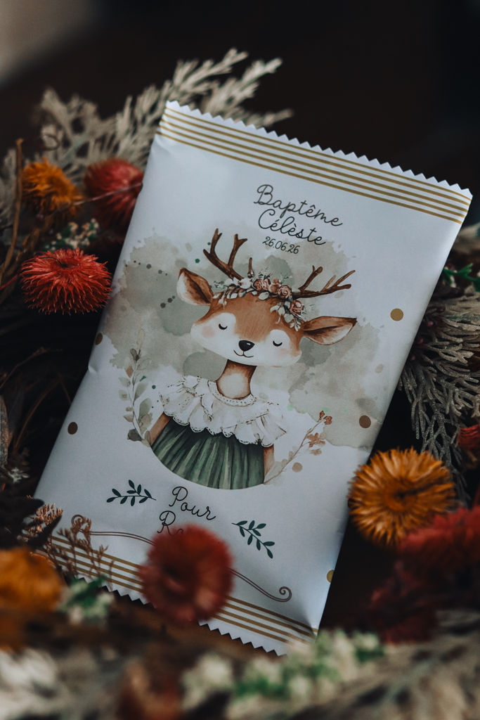 Thumbnail: Pochette surprise bonbons - Thème  Vintage
