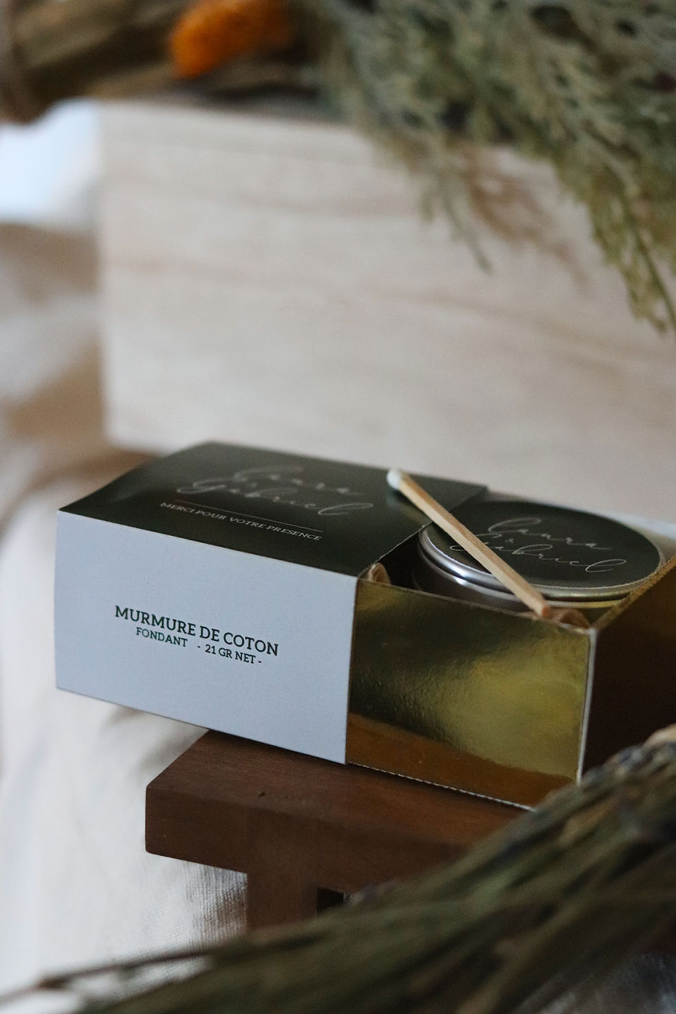 Thumbnail: Cadeau invité - Ensemble bougie personnalisé