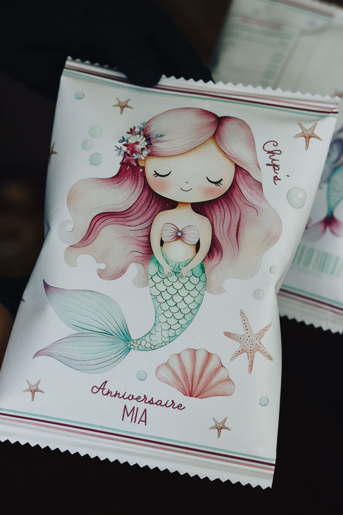 Thumbnail: Chip's personnalisée - Thème Sirène