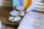 Thumbnail: Cadeau invité - Mini pot de marshmallows – Thème Groovy