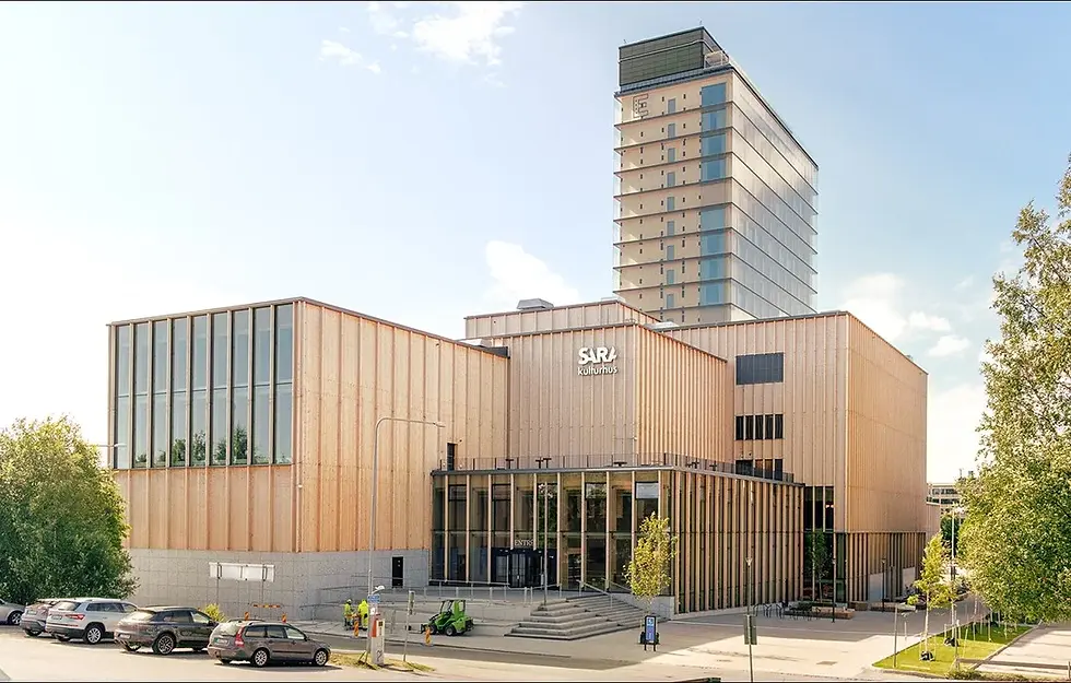 Sara Kulturhus, Public building (arts centra and hotel), Skellefteå, White Arkitekter