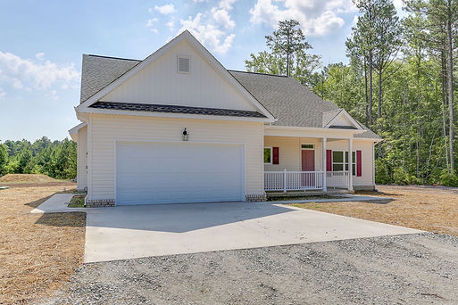 New Craftsman-style home with attached garage