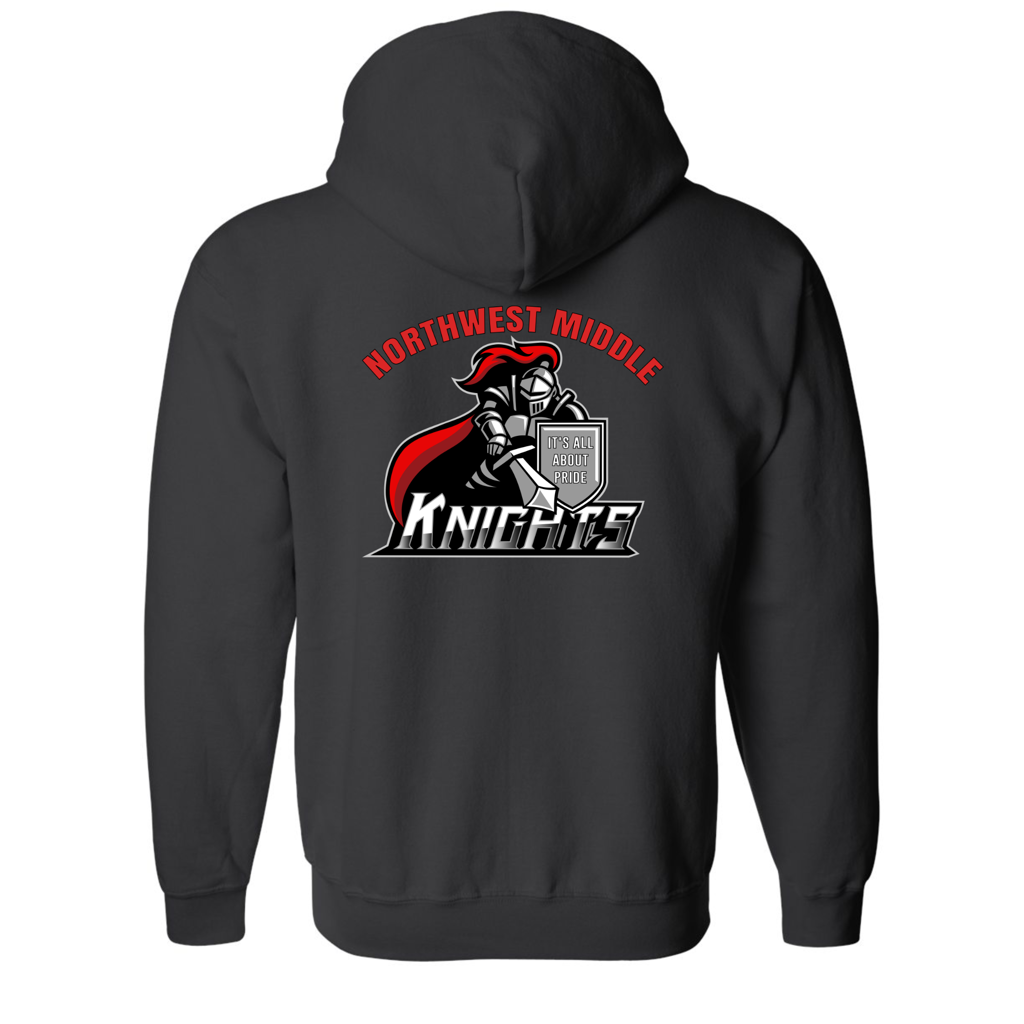 Northwest Full Zip Hoodie (Front Log OR Back Logo)