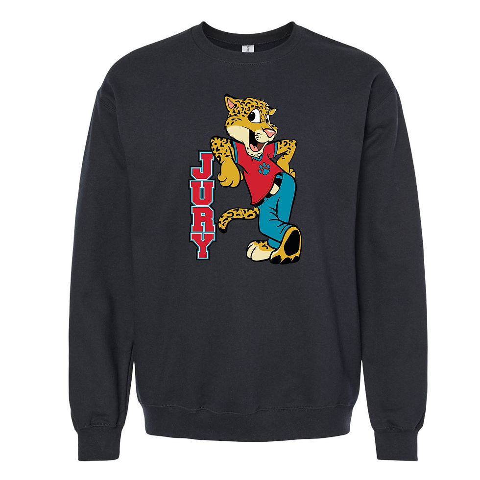 Thumbnail: Jury Softstyle Sweatshirt Full Color Logo ADULT