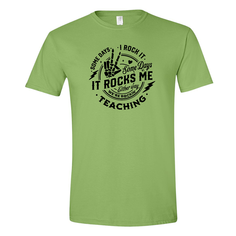 Thumbnail: Teaching Rocks Me T-Shirt