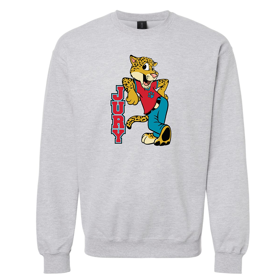 Thumbnail: Jury Softstyle Sweatshirt Full Color Logo ADULT
