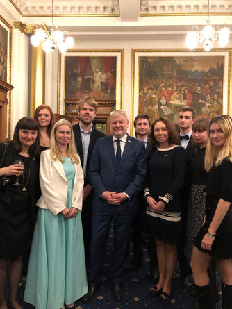 Česko-skotská recepce a první oficiální návštěva české velvyslankyně Marie Chatardové ve Skotsku.