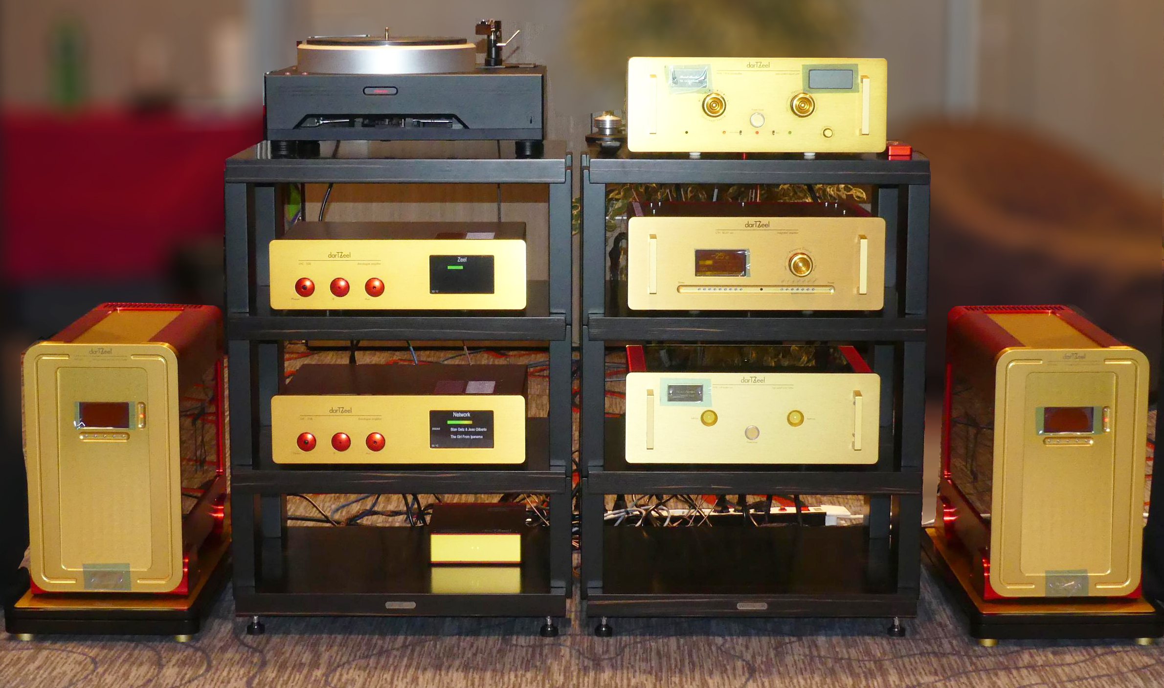 Meuble réalisé pour les instruments