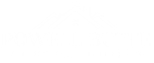 white logo Powell Butte Custom Homes