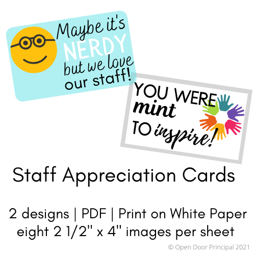 Thumbnail: teacher school staff appreciation gift