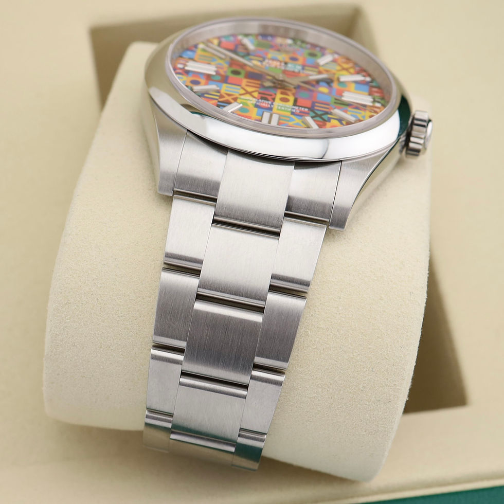Thumbnail: Unworn 41mm Stainless Steel Rolex Oyster Perpetual Jubilee Motif Dial 2026