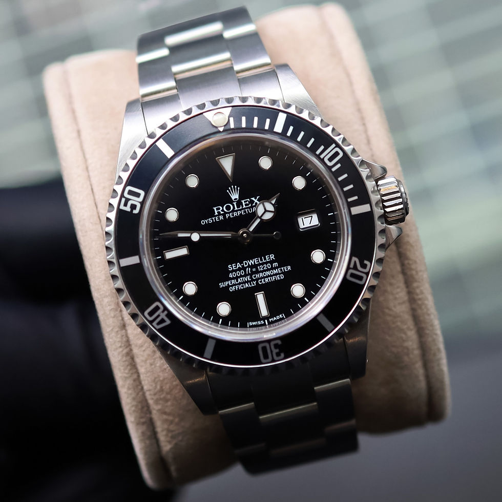 Thumbnail: Gents Stainless Steel Rolex Oyster Perpetual Sea-Dweller 16600 Complete