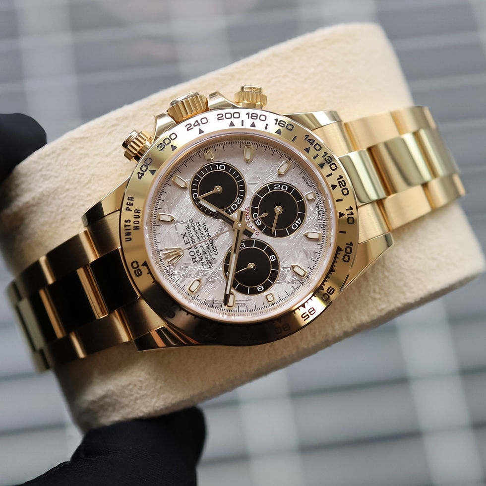 Thumbnail: Rolex Daytona 116508 2021 18ct Yellow Gold Factory Meteorite Dial