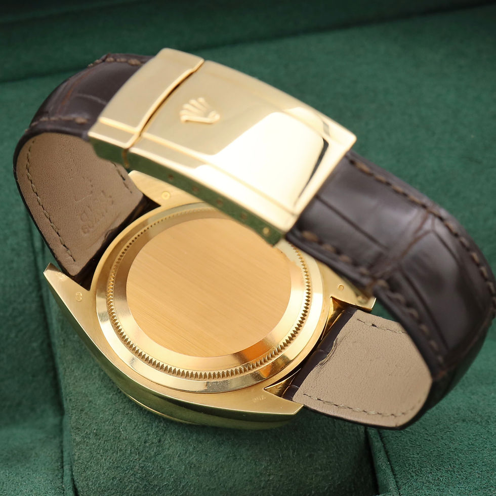 Thumbnail: Mint 18ct Yellow Gold Rolex Oyster Perpetual Sky-Dweller 326138 Silver Dial 2017